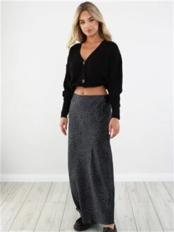 Brave Soul Grey Jasmin Skirt