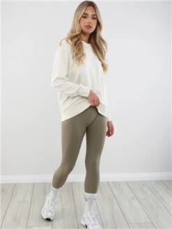 Brave Soul Cream Knit Sweater -Noisy May Shop 29140 2