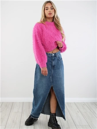 Glamorous Pink Knit Long Sleeve Jumper 5 Glamorous Pink Knit Long Sleeve Jumper - Image 3