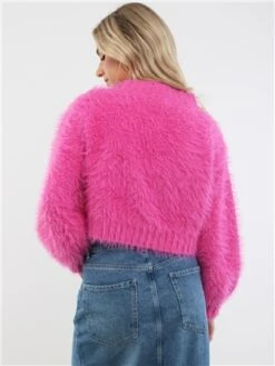 Glamorous Pink Knit Long Sleeve Jumper 9 Glamorous Pink Knit Long Sleeve Jumper -Noisy May Shop 29204 3