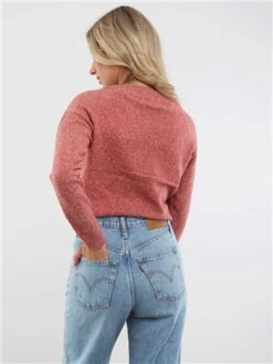 Veromoda Red / Red Ochre Doffy Pullover -Noisy May Shop 29213 3