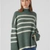 Veromoda Green / Dark Forest Wiona Knitted Pullover -Noisy May Shop 29242