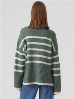 Veromoda Green / Dark Forest Wiona Knitted Pullover 9 Veromoda Green / Dark Forest Wiona Knitted Pullover -Noisy May Shop 29242 3