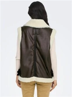 Only Grey / Mole Betty Gilet -Noisy May Shop 29245 3