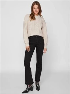 Vila Birch Chinti Cable Knitted Pullover -Noisy May Shop 29270 2