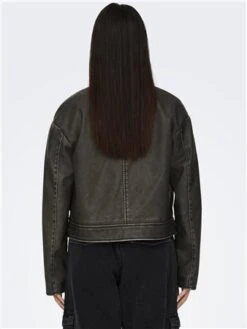 Only Black / Black Mindy Short Jacket With Zip -Noisy May Shop 29280 3