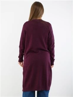 Vila Winter Bloom Ril Long Knitted Cardigan -Noisy May Shop 29291 3