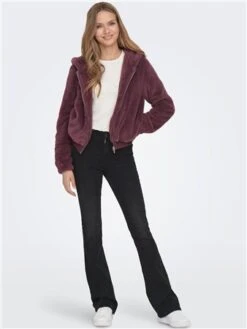 Only Rose / Rose Brown Anna Hooded Jacket -Noisy May Shop 29365 2