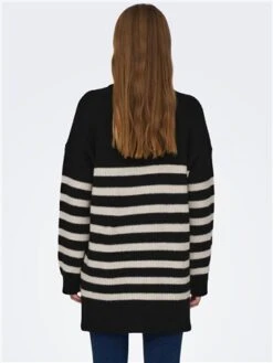 Only Black / Black Alfrid High Neck Knitted Pullover -Noisy May Shop 29366 3