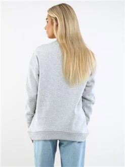 The Frolic Grey Brooklyn Stitch Sweat -Noisy May Shop 29384 3