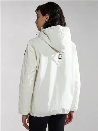 Napapijri White Whisper Rainforest Winter Anorak Jacket 6 Napapijri White Whisper Rainforest Winter Anorak Jacket - Image 4