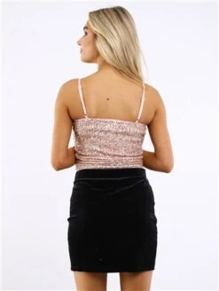 Noisy May Black Alma Clara Nw Slit Mini Skirt -Noisy May Shop 29533 3