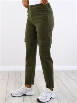 Noisy May Kalamata Moni Cropped Cargo Jeans