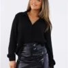 The Frolic Black Sequin Mini Skirt -Noisy May Shop 29616