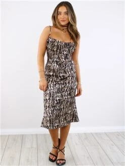 Saint Genies Leopard Corset Top -Noisy May Shop 29712 2